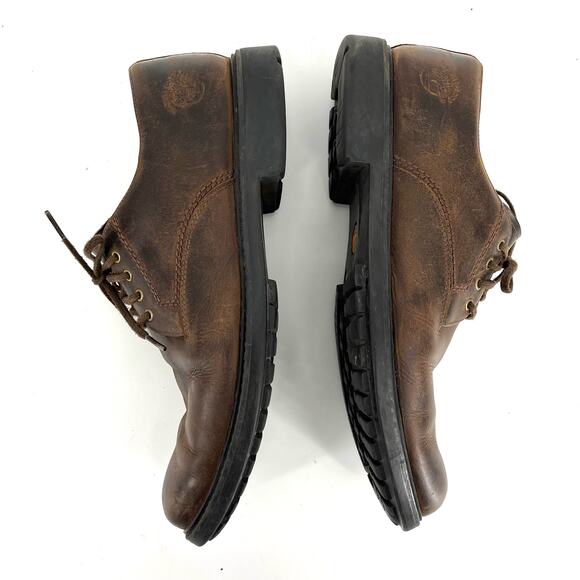 Timberland Men’s Brown Leather‎ Laced Oxfords (10) main image 6